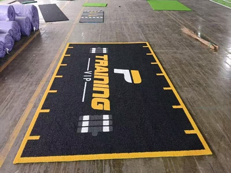 cleaning oil stains on turf